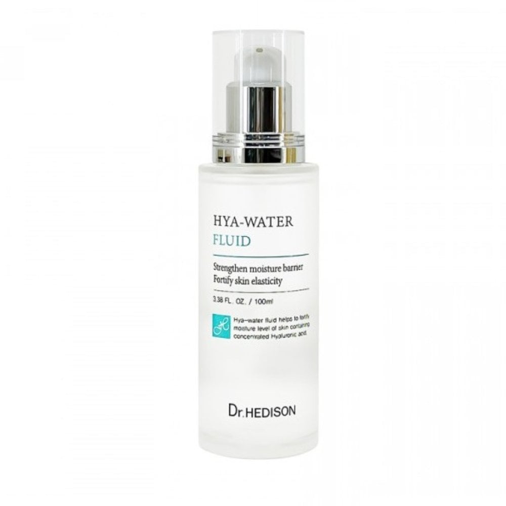 Dr. Hedison, Hya-Water, Hyaluronic Acid, Hydrate & Firm, Fluid, For Face, 100 ml For Women