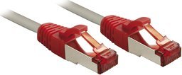 Lindy Lindy S/FTP Crossover-PatchCord Cat6. Grey. 10m