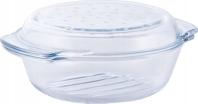 Kadax KADAX Naczynie Żaroodporne Z Pokrywką 2,4L Szklane