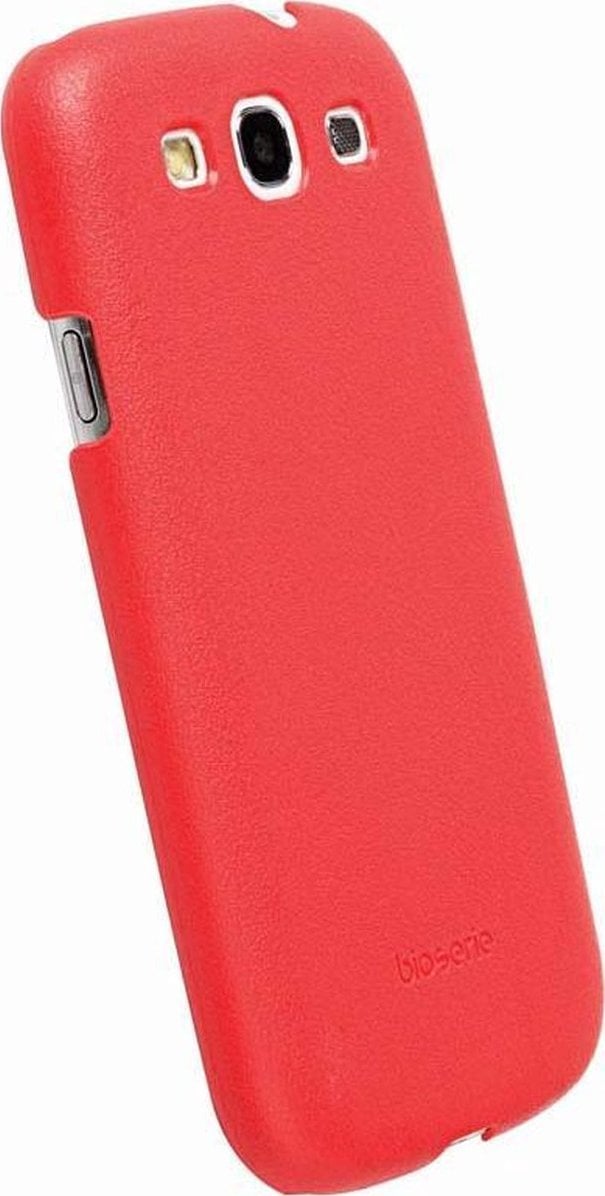 Krusell BioCover Etui ochronne do telefonu komórkowego czerwony for Samsung Galaxy S III
