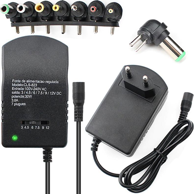 Retoo ZASILACZ UNIWERSALNY ŁADOWARKA DO DC 12V