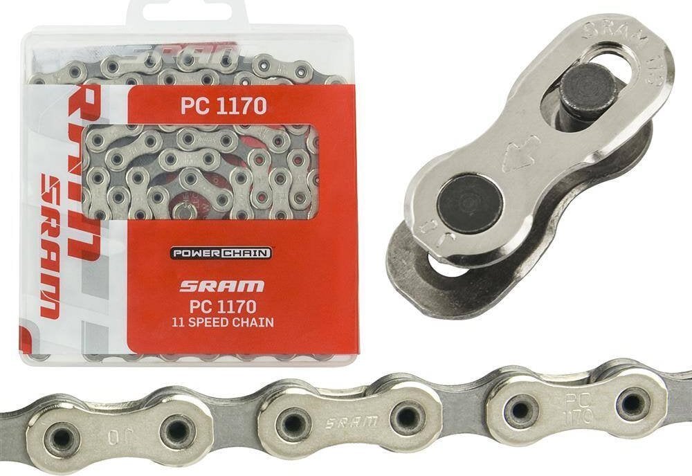 Łańcuch SRAM PC 1170 HollowPin, 11-rzedowy, 120 ogniw, spinka PowerLock