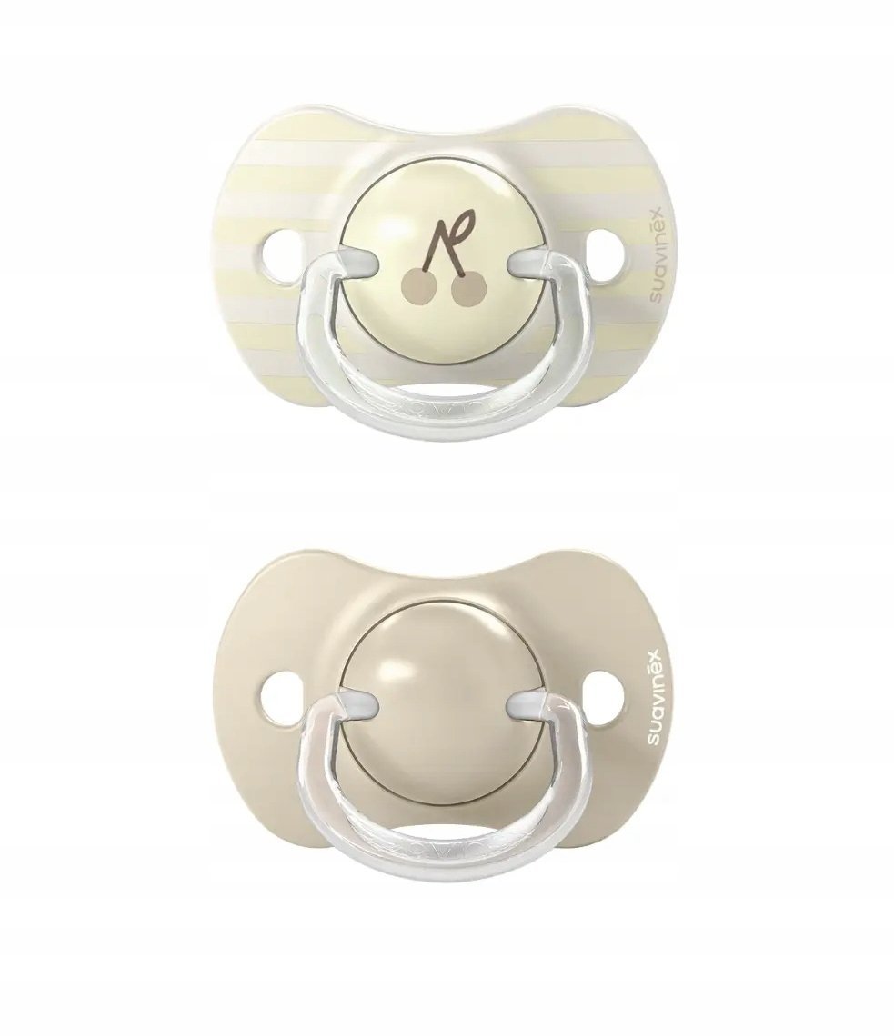 Suavinex 309066-SMOCZEK fizjologiczny SX PRO 18M 2SZT BEŻOWY BIRDIES