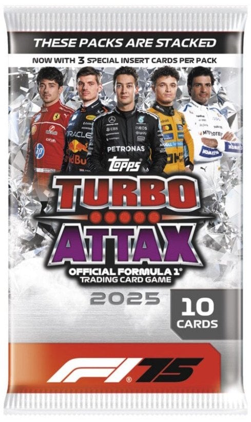 TOPPS FORMULA 1 TURBO ATTAX CARDS CDU