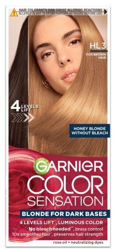Garnier Color Sensation trwała farba do włosów HL3 Miodowy Blond