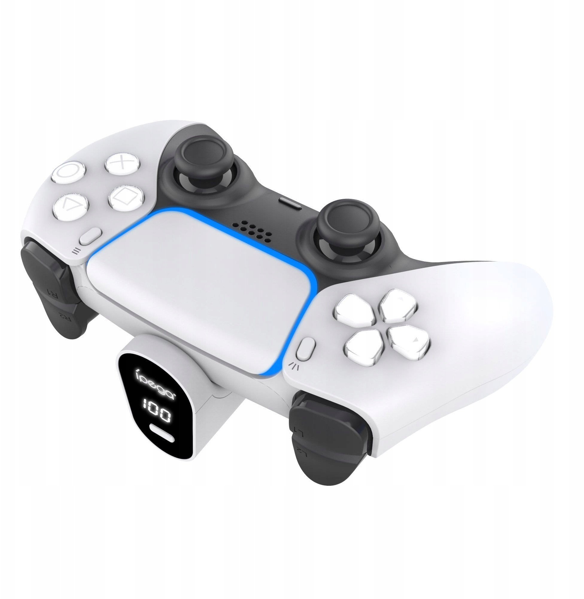 iPega P5042 Portable Rechargeable Baterija for PS5 Controller Baltas