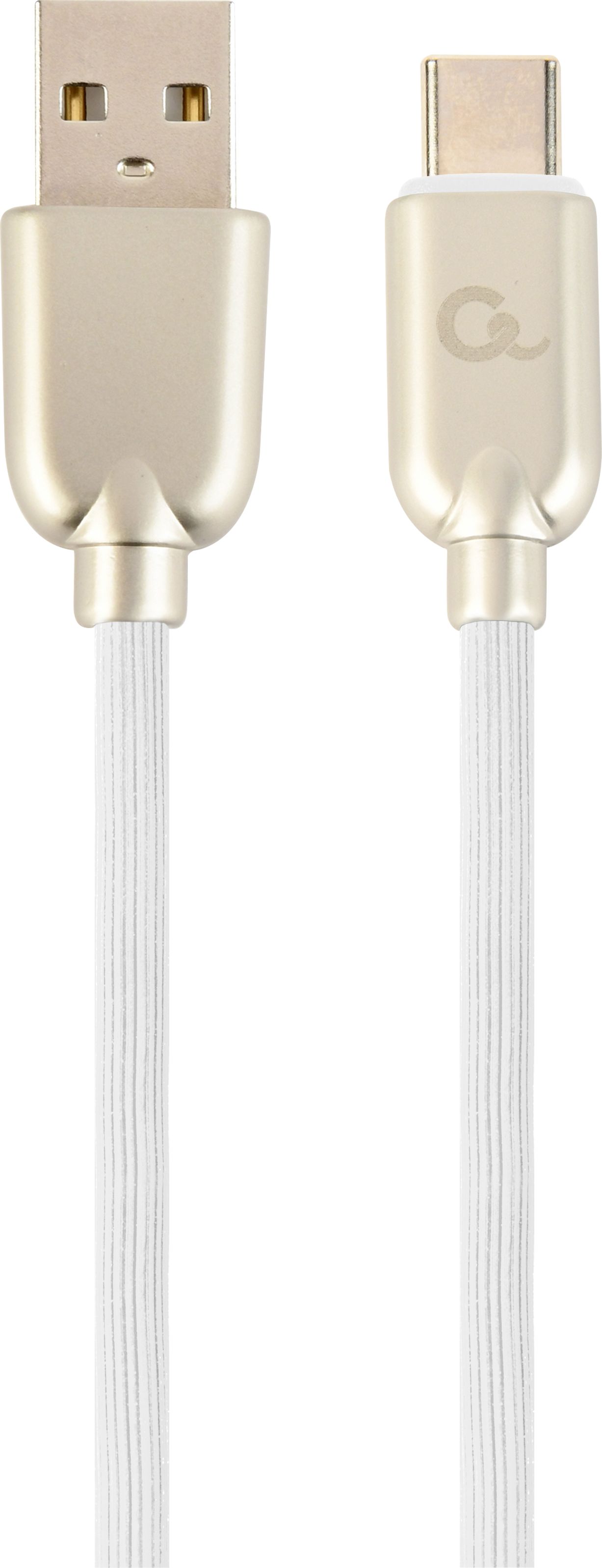 Kabel USB Gembird USB-A - 2 m Biały (CC-USB2R-AMCM-2M-W)