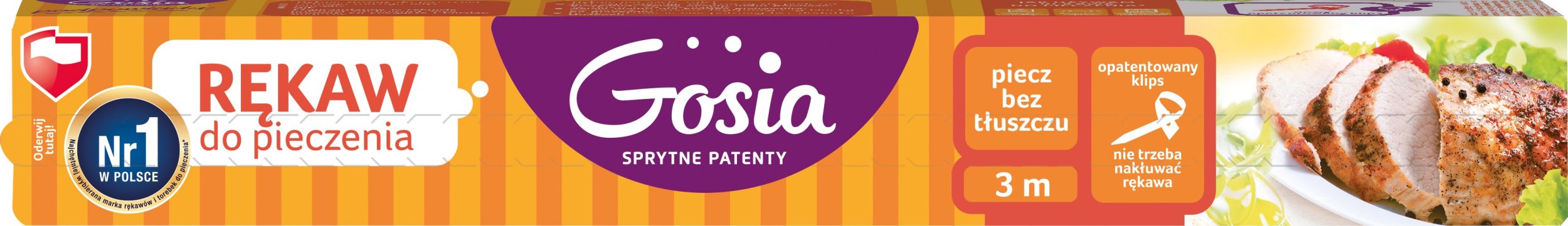 Gosia Rękaw do pieczenia Gosia 3m