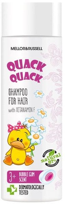 Šampūnas vaikams su vitaminu F Mellor And Russell Quack Quack , 200 ml