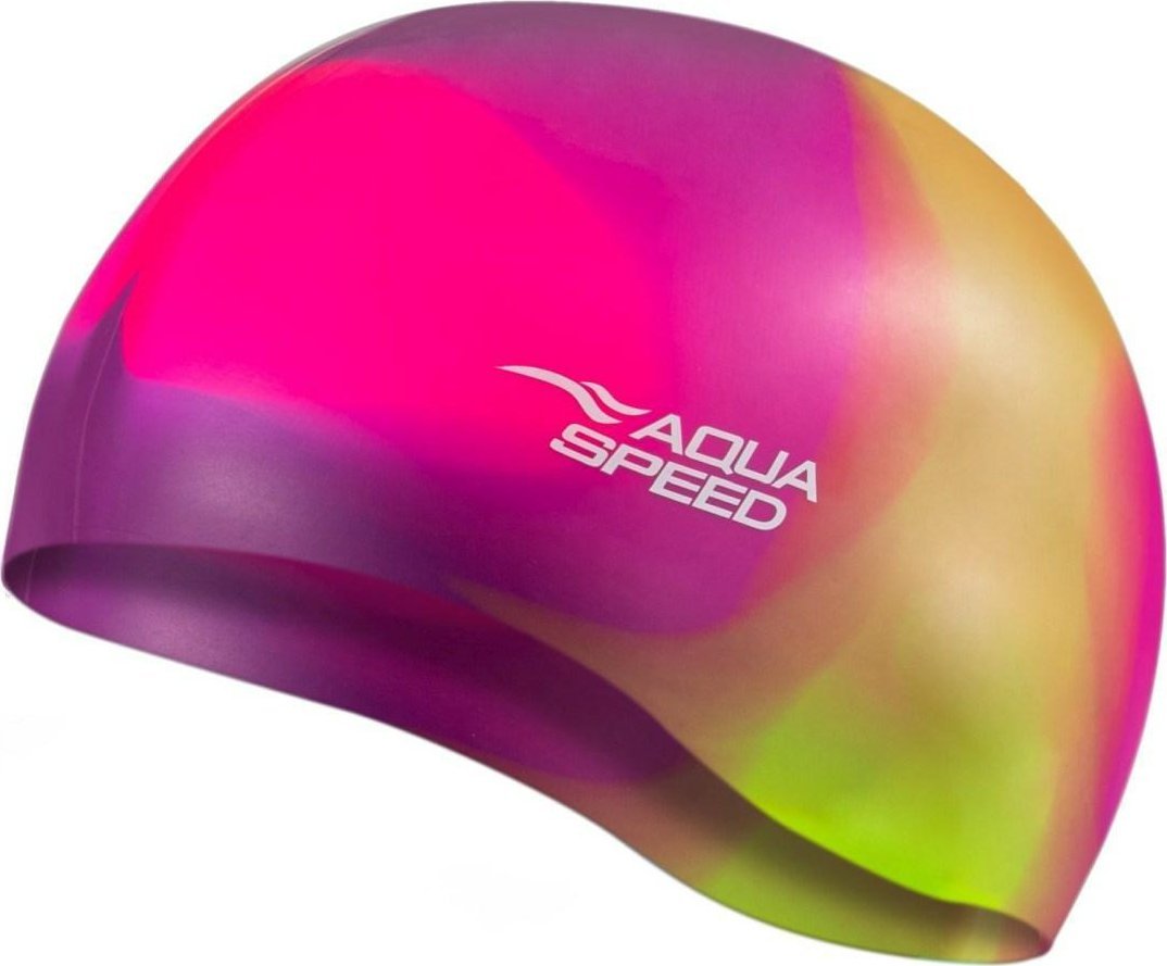 Aqua-Speed Czepek Pływacki Aqua Speed Bunt Pink/Yellow