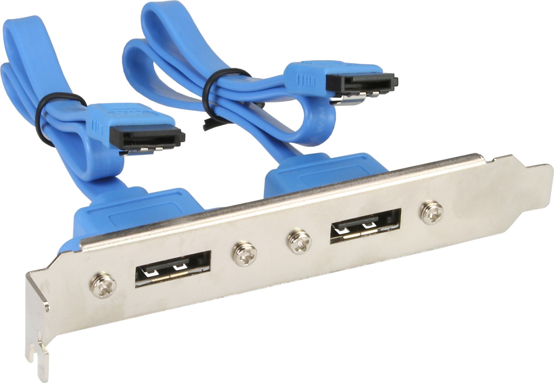 InLine Adapter SATA - 2x eSATA (27904)