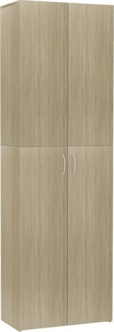 Elior Beżowa szafa biurowa - Melamin