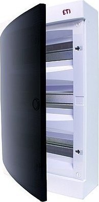 ETI Obudowa natynkowa 36 modułów drzwi transparentne ECT36PT-s