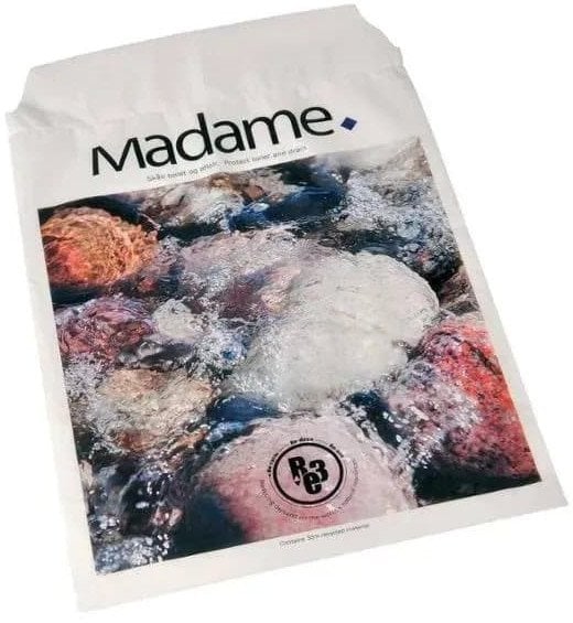 Hygiejneposer, madamepose, 5 L, 25 x 37 cm, pakke a 500 stk.