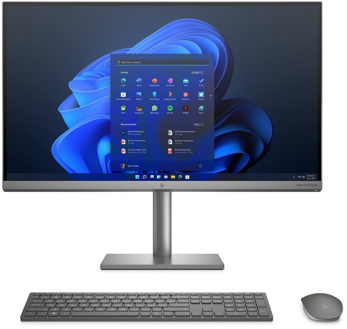 All in One HP ENVY 27-cp0000nl / 67D08EA / Intel i5-12 / 16GB / SSD 512GB / NVIDIA RTX 3050 / UHD / Win 11 Pro / Szary