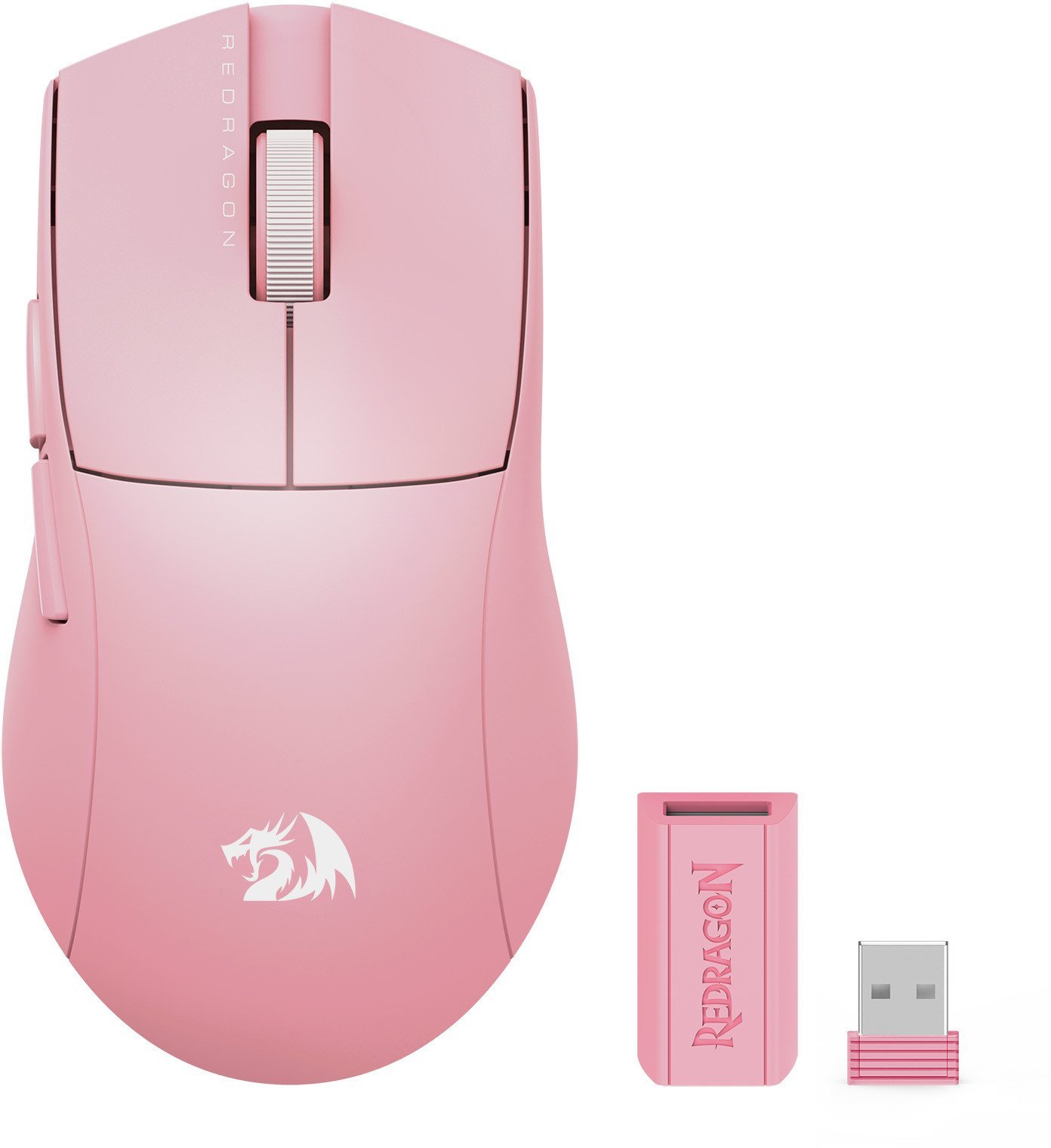 Mysz Redragon M916 LIT różowa (M916P-LIT-1K)