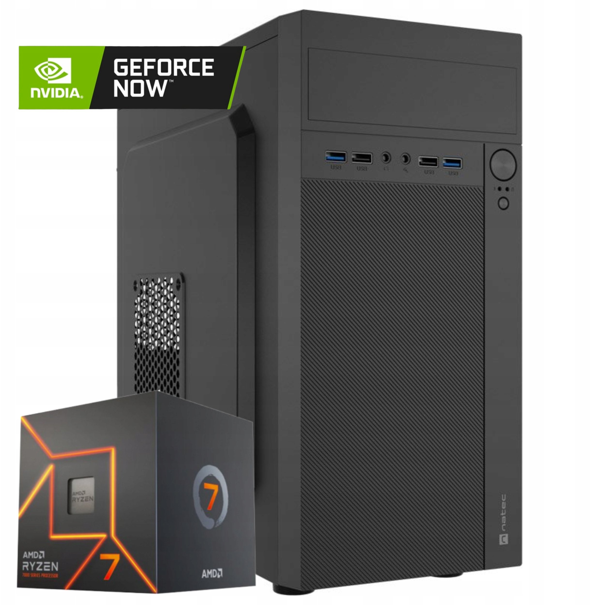 Komputer Komfig Ryzen 7 5800X, 32 GB, RTX 3060, 1 TB M.2 PCIe Windows 11 Pro