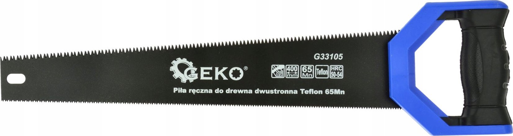 Geko Piła ręczna do drewna dwustronna Teflonowa 65Mn (48)
