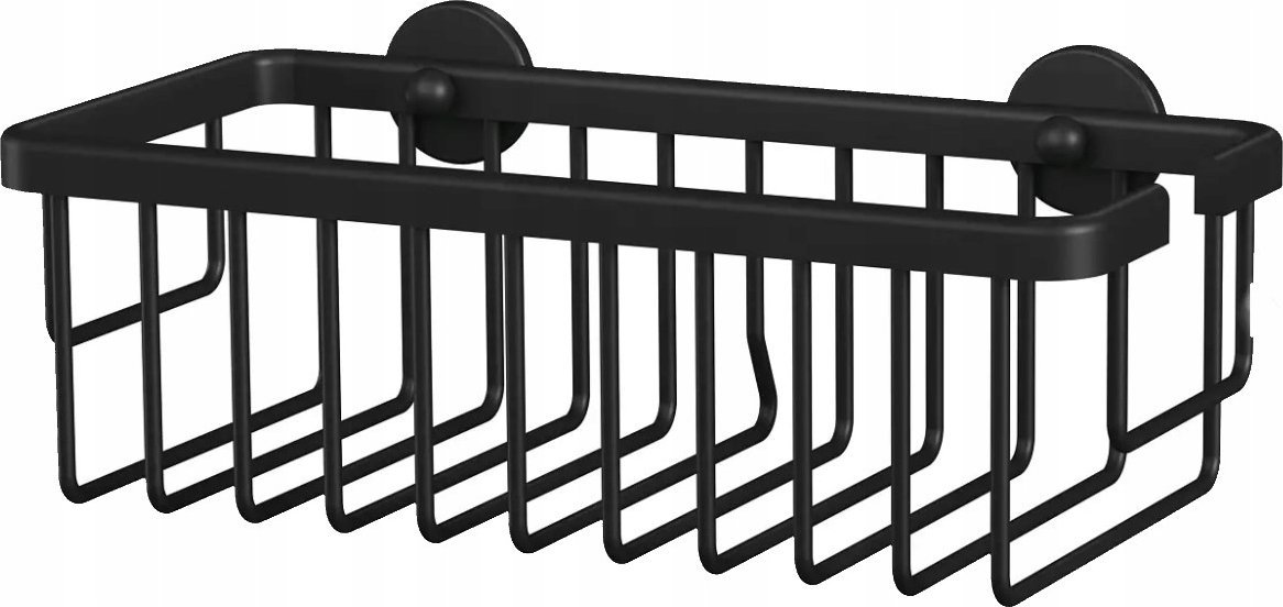 Tesa TESA 40567-00000-00 MOON BLACK Duschablage Klebstoff Schwarz matt