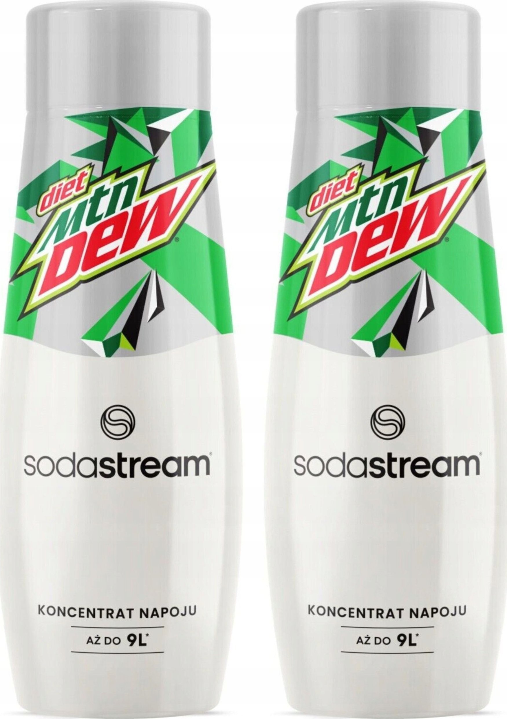 SODASTREAM Mountain Dew Diet zestaw syropów do saturatora 2 szt. x 440 ml