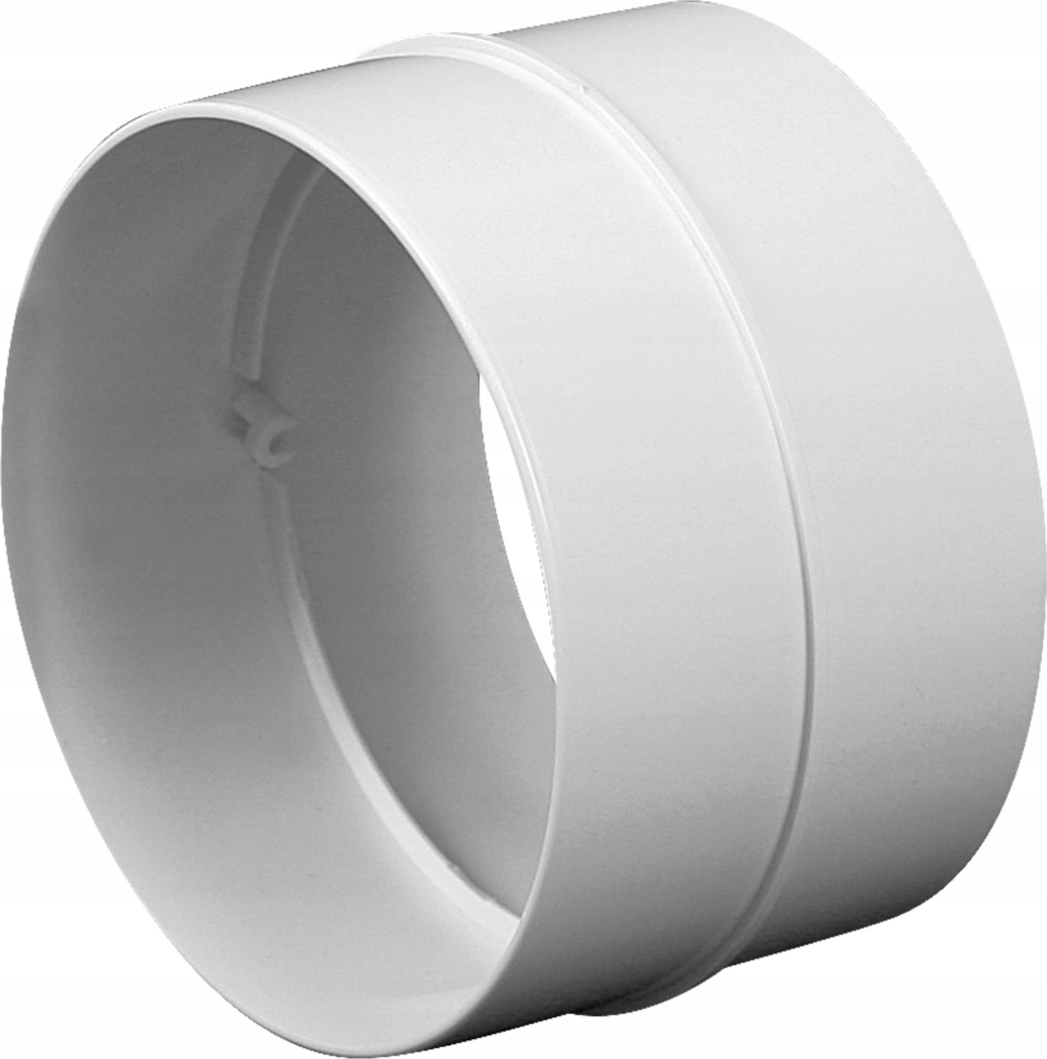 AWENTA Łącznik kanału okrągłego Awenta KO125-21 fi125mm biały