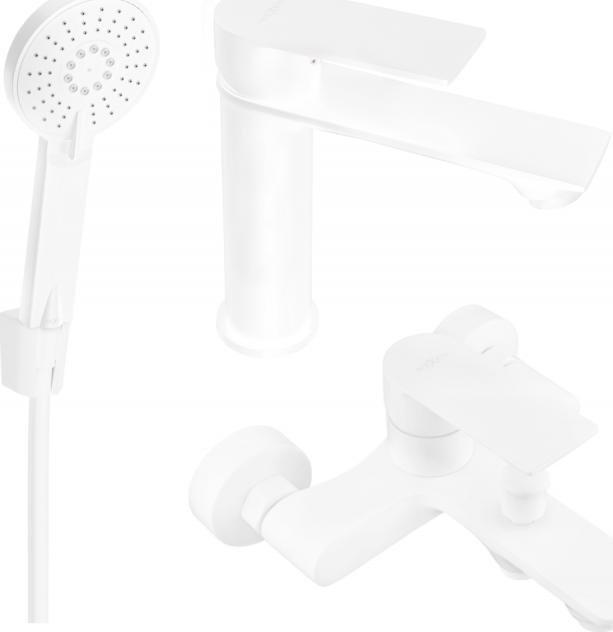 Bateria wannowa Mexen Mexen Royo R40 zestaw wannowy, biały - 72203R40-20