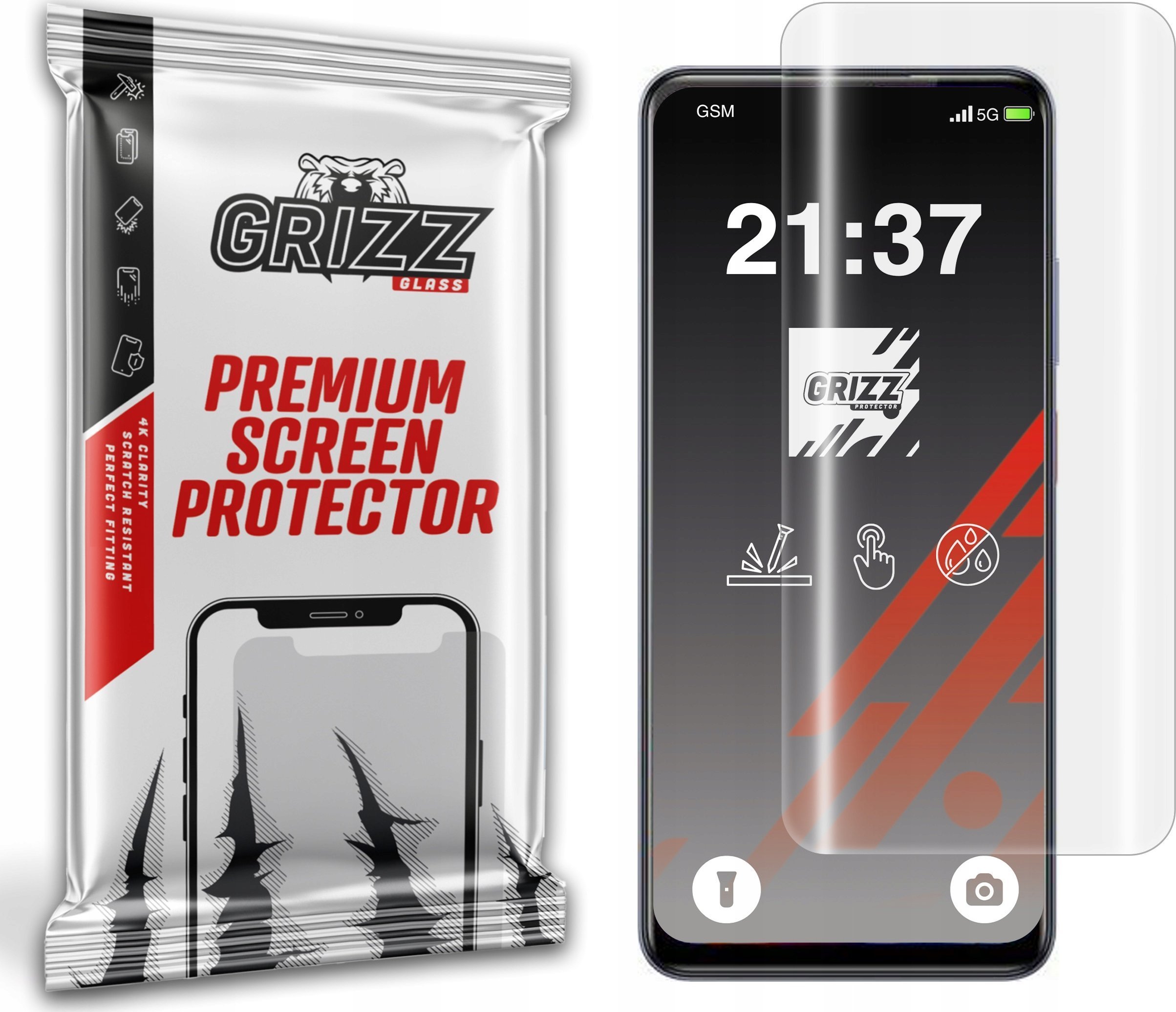 Folia hydrożelowa GrizzGlass Hydrofilm do ZTE Blade V70 Max