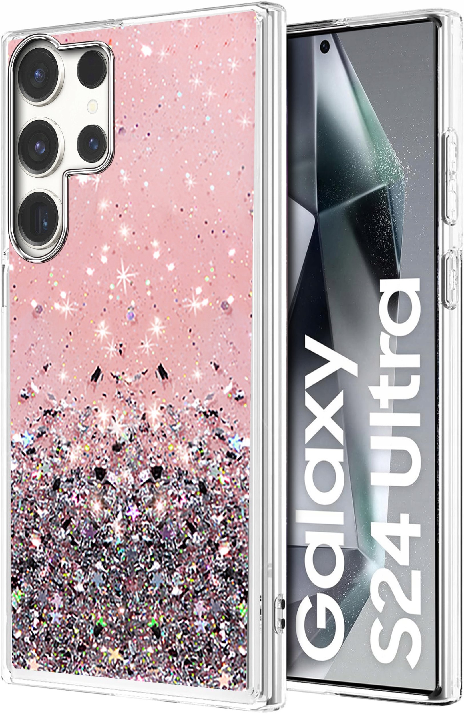 Etui do Samsung Galaxy S24 Ultra CASE BROKAT + SZKŁO OCHRONNE 9H