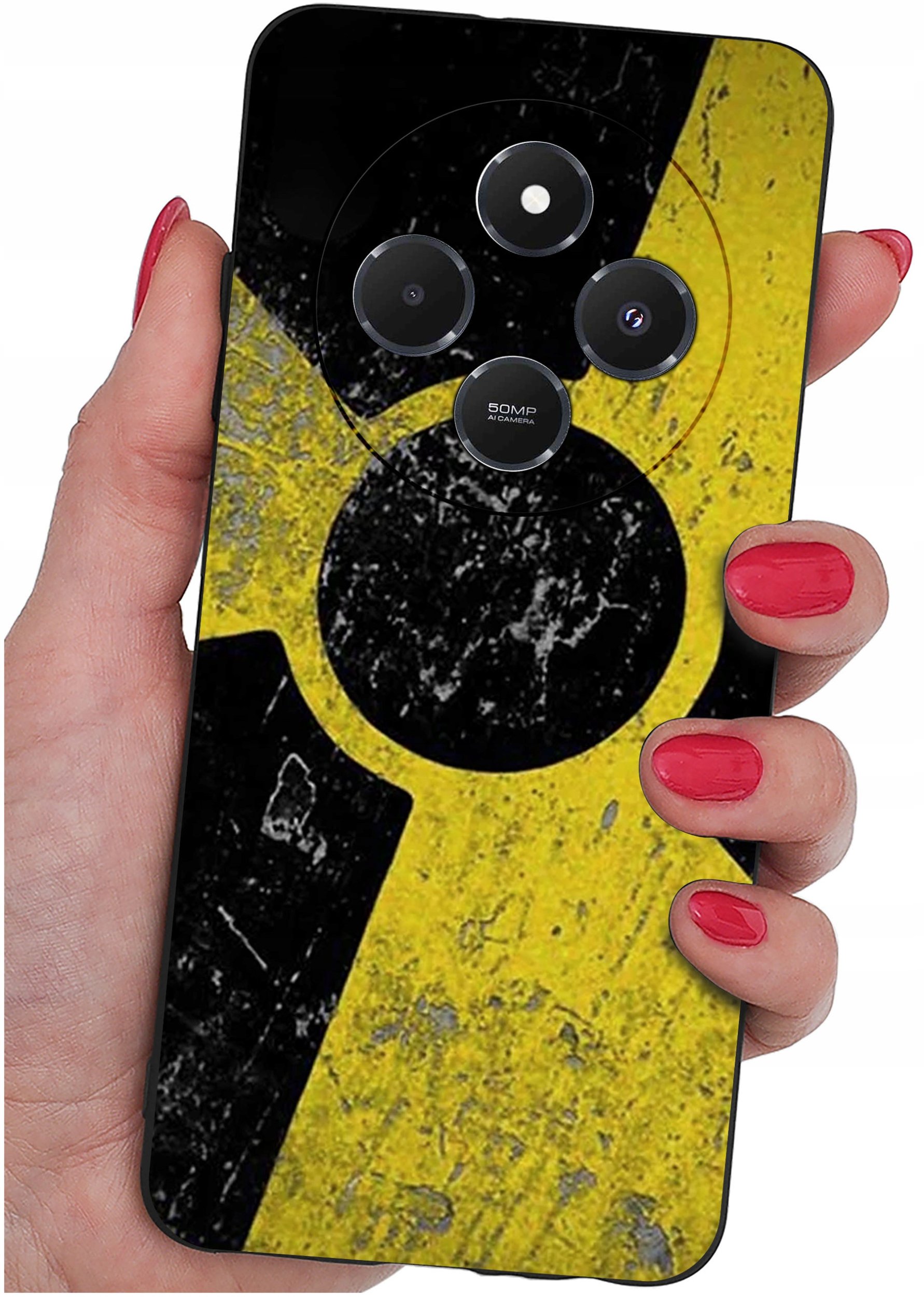 Etui do Xiaomi Redmi 14C WZORY |SILIKONOWE MATT CASE + SZKŁO 9H