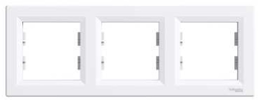 Schneider Electric Ramka potrójna Asfora pozioma biała (EPH5800321)