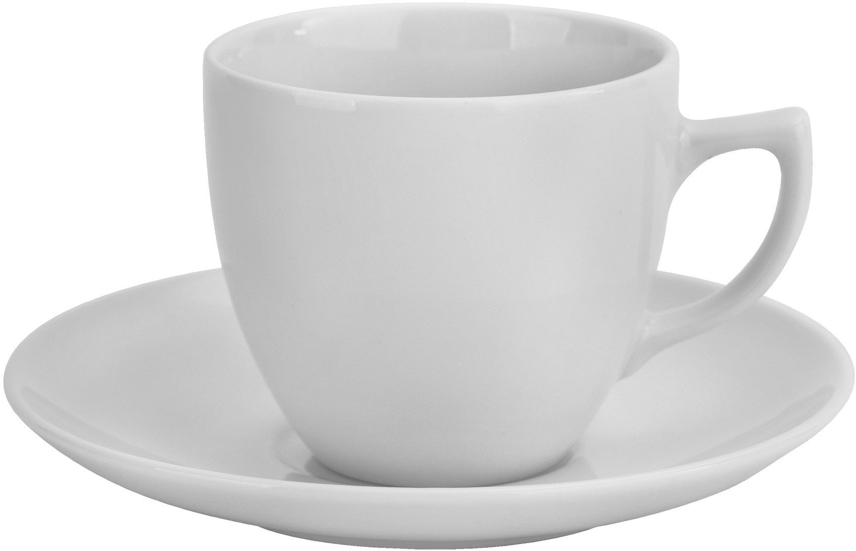 Filiżanka do espresso 100 ml + spodek City Biała C001