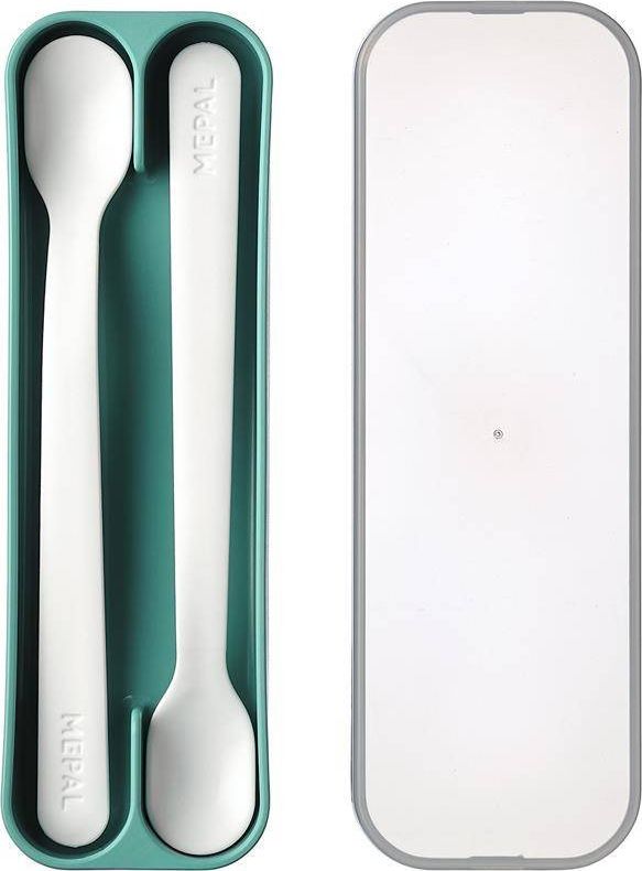 Rosti Mepal 2 Łyżki Do Karmienia Mio Deep Turquoise 108032012400