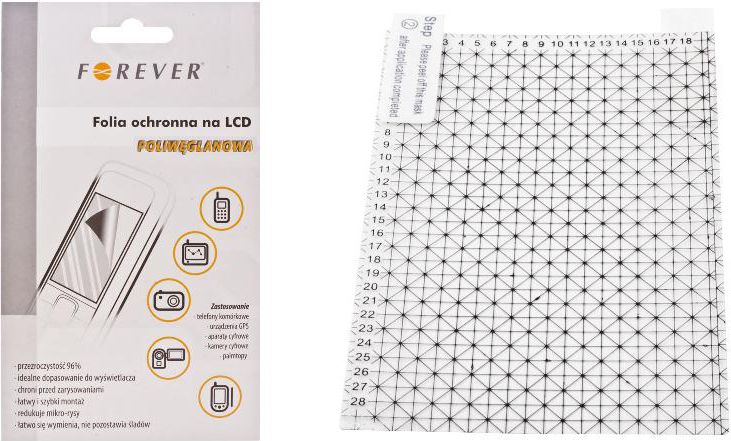 Forever Folia LCD 4.3cal poliwęglanowa/uniwersalna