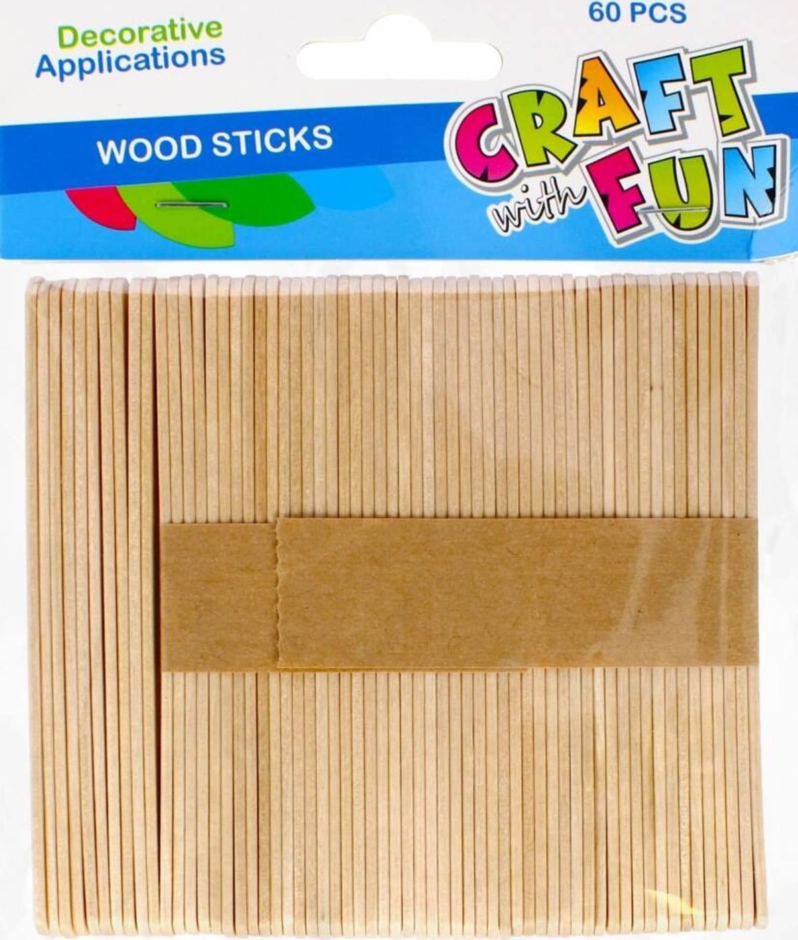 Craft with Fun OZDOBA DEK DREW PAT 60SZT CF PBH 12/144