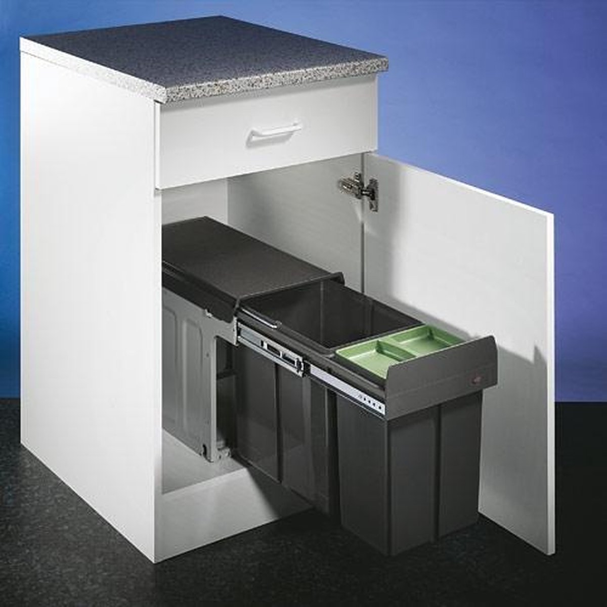 Kosz na śmieci Wesco Kosz na śmieci 24l Bio Double Master - Wesco