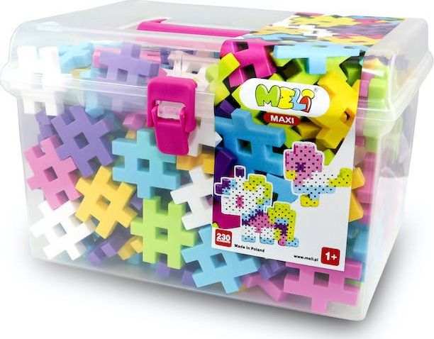 Meli Klocki Meli Maxi Pink Travel Box 230 el.