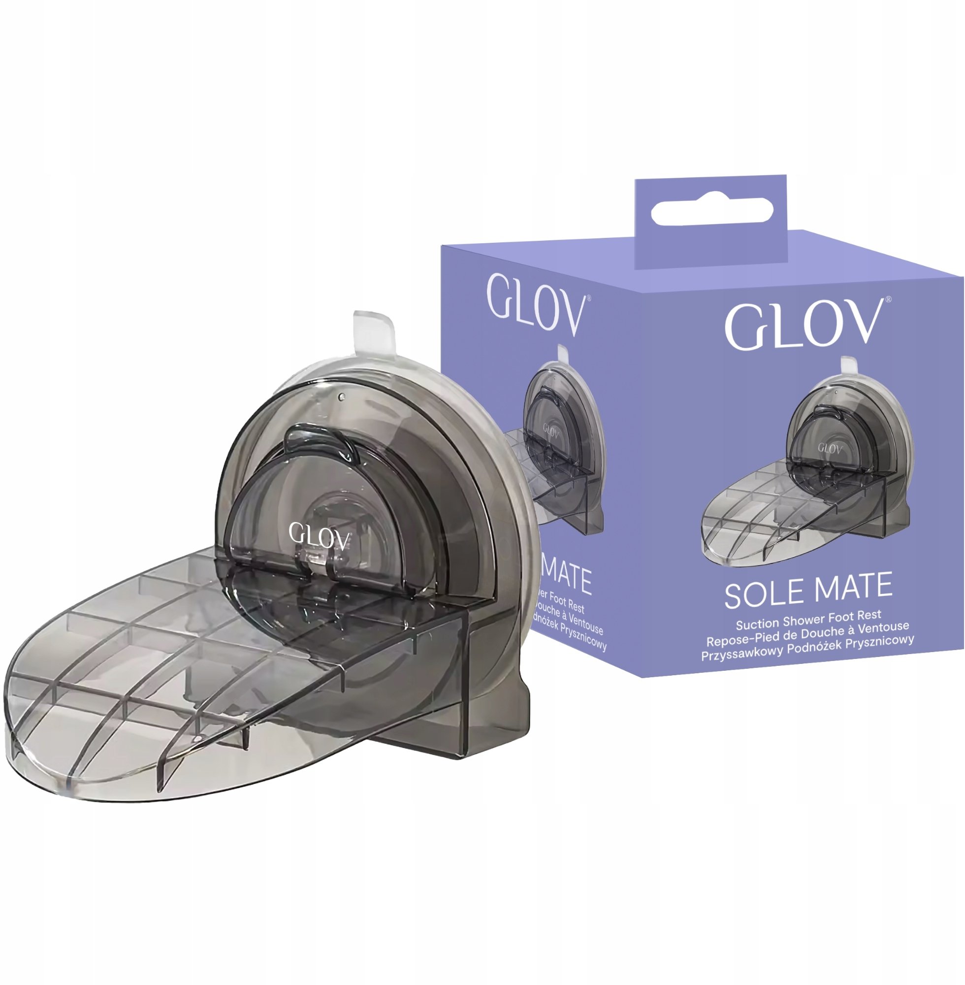 GLOV_Sole Mate przyssawkowy podnóżek prysznicowy