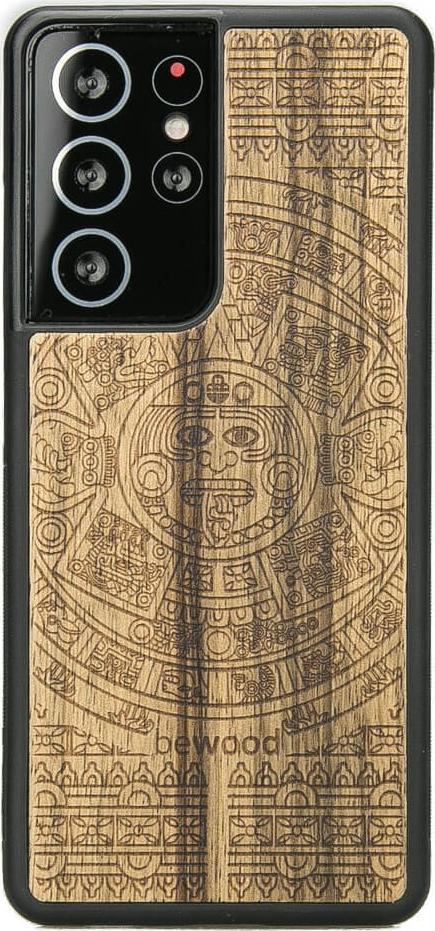 BeWood Drewniane Etui Samsung Galaxy S21 Ultra Kalendarz Aztecki LIMBA