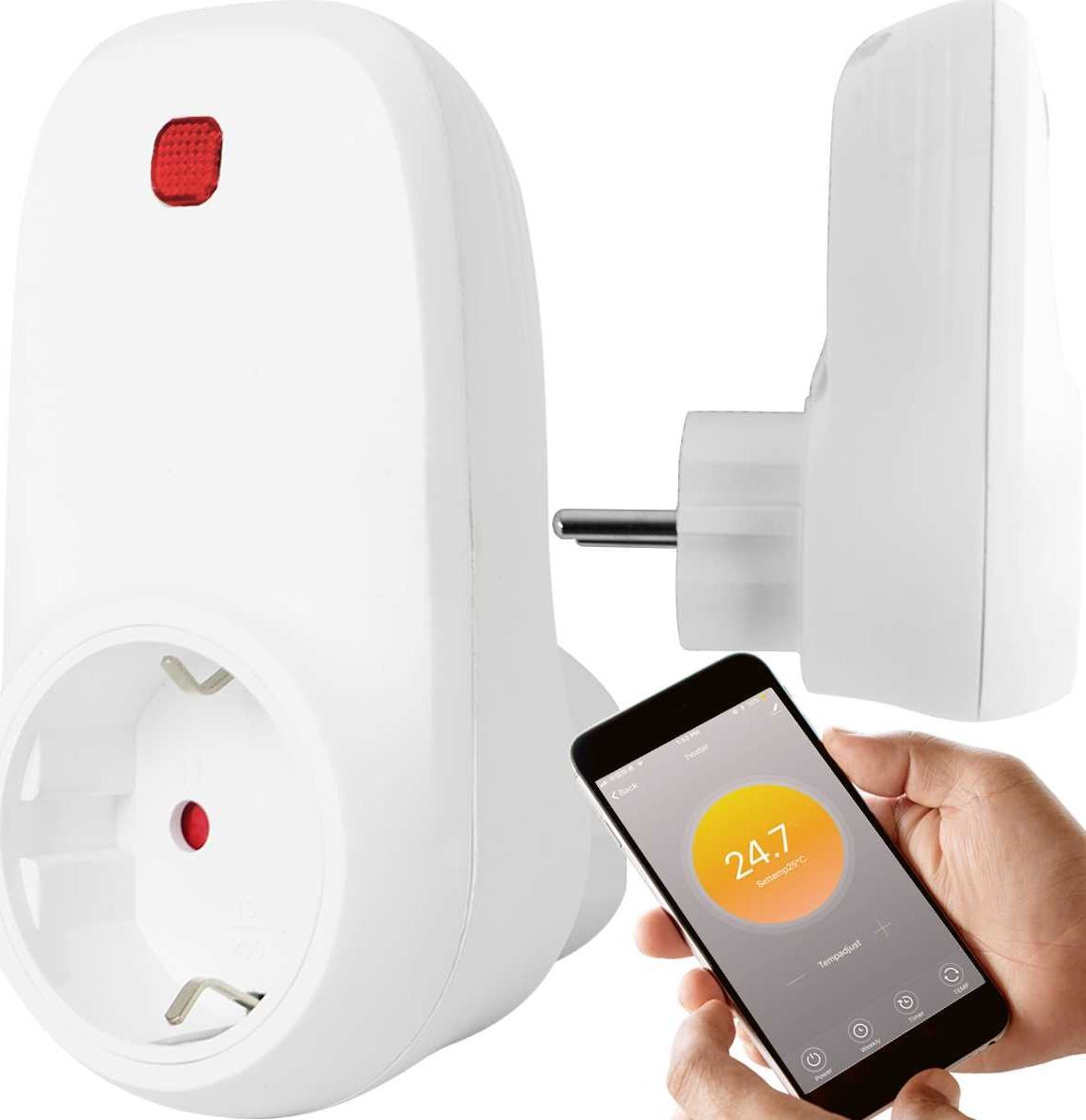 Cronos Zewnętrzny termostat WiFi WK3O do paneli IR CRONOS