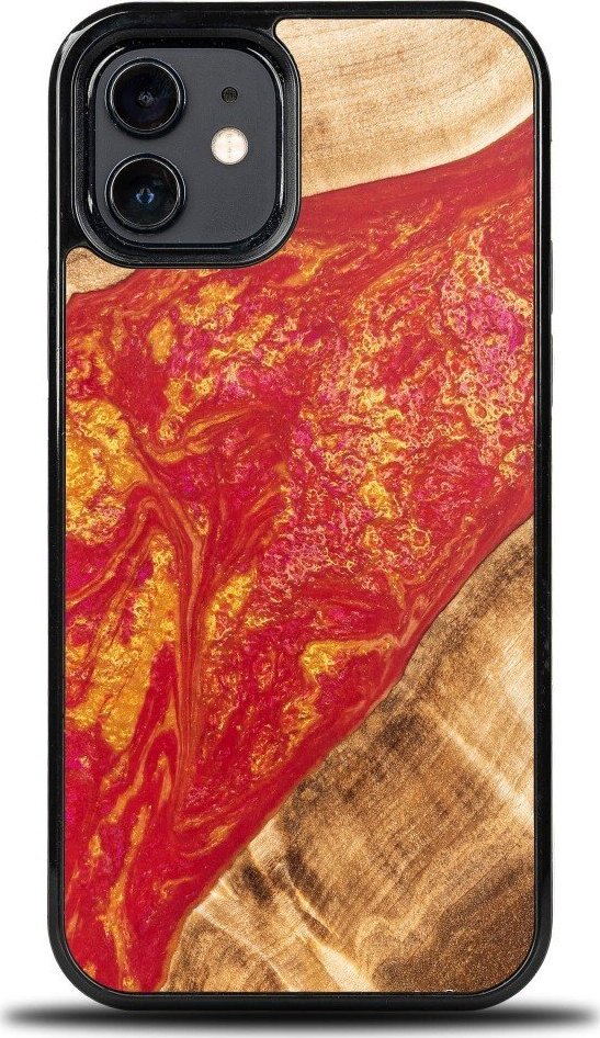 BeWood Etui Bewood Unique na iPhone 12 / 12 Pro - Neons - Paris