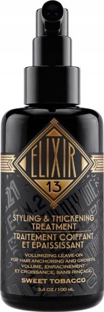 Sebastian Professional Plaukų tonikas vyrams 18.21 Man Made Sweet Tobacco Volumizing Leave - On For Hair, 100 ml