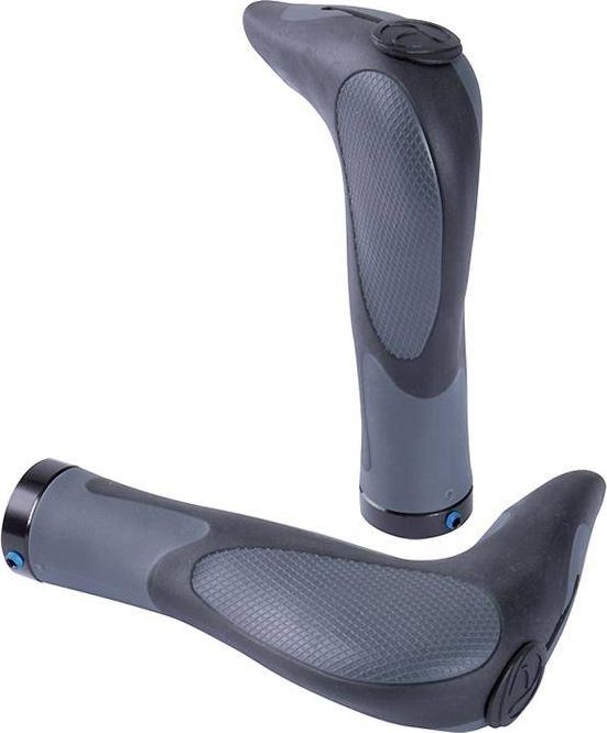 Accent Chwyty kierownicy z rogami Accent Aster 148 mm czarno-szare uniwersalny