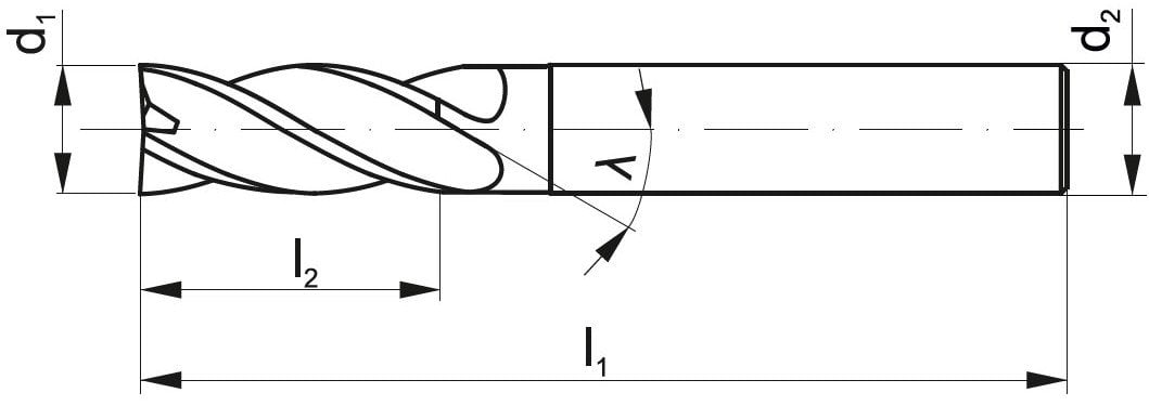 Fanar FREZ TRZPIENIOWY WEGLIK FI 6,0 16/57 Z6 HA6 VHM TS 645 MASTERMILL 645