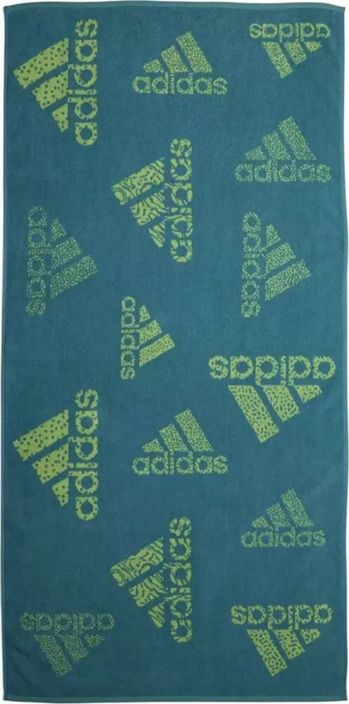 Adidas Ręcznik kąpielowy plażowy basenowy sportowy adidas Branded Must-Have Towel zielony IA7056 100x50 cm