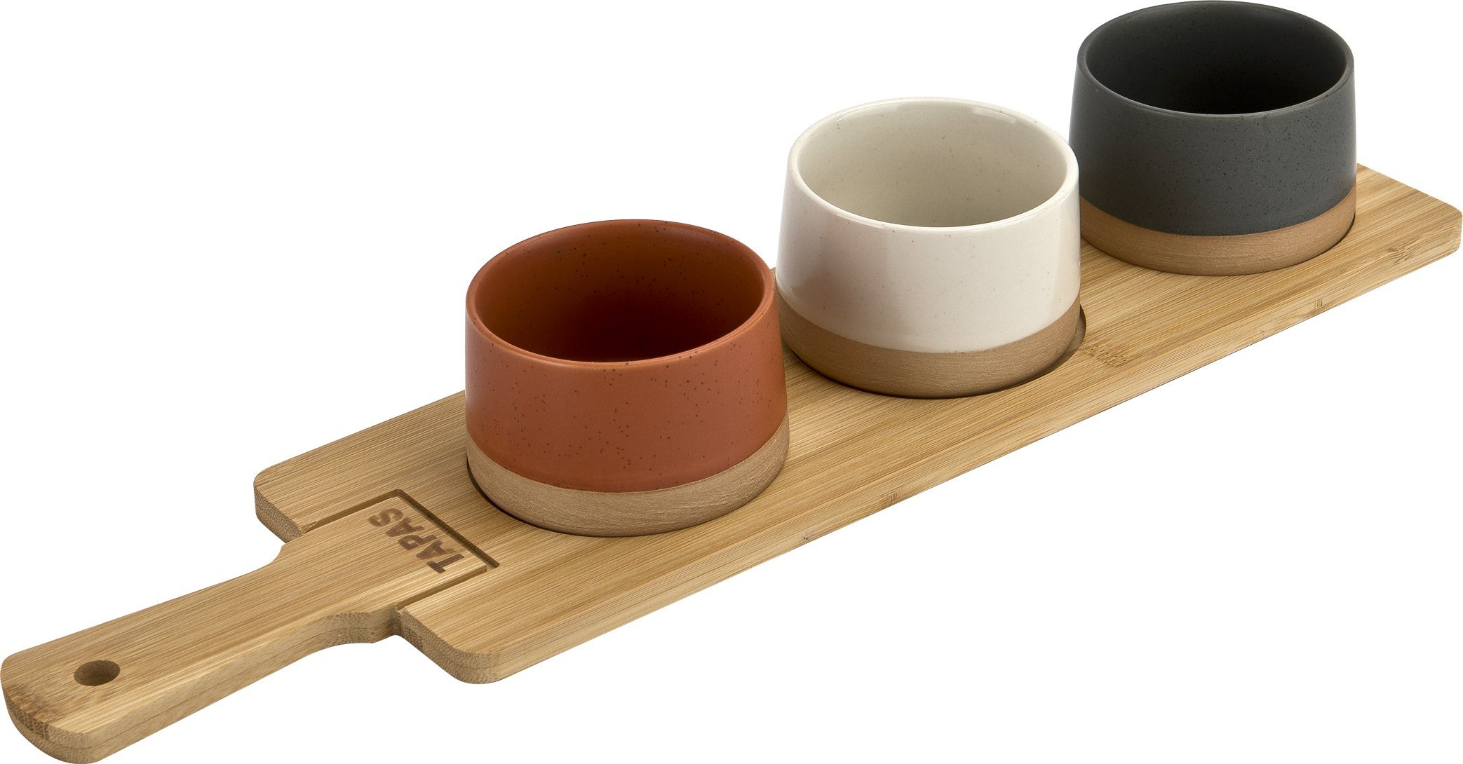 Orion Miseczki ceramiczne na przekąski na tacy