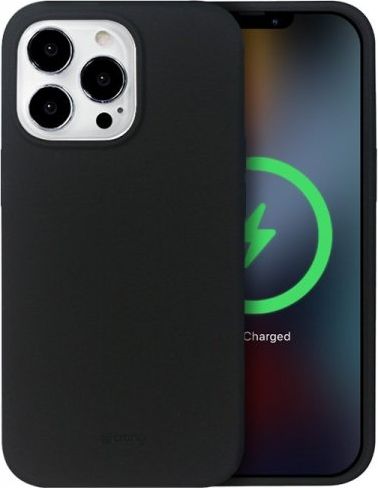 Crong Crong Color Cover Magnetic - Etui iPhone 13 Pro Max MagSafe (czarny)