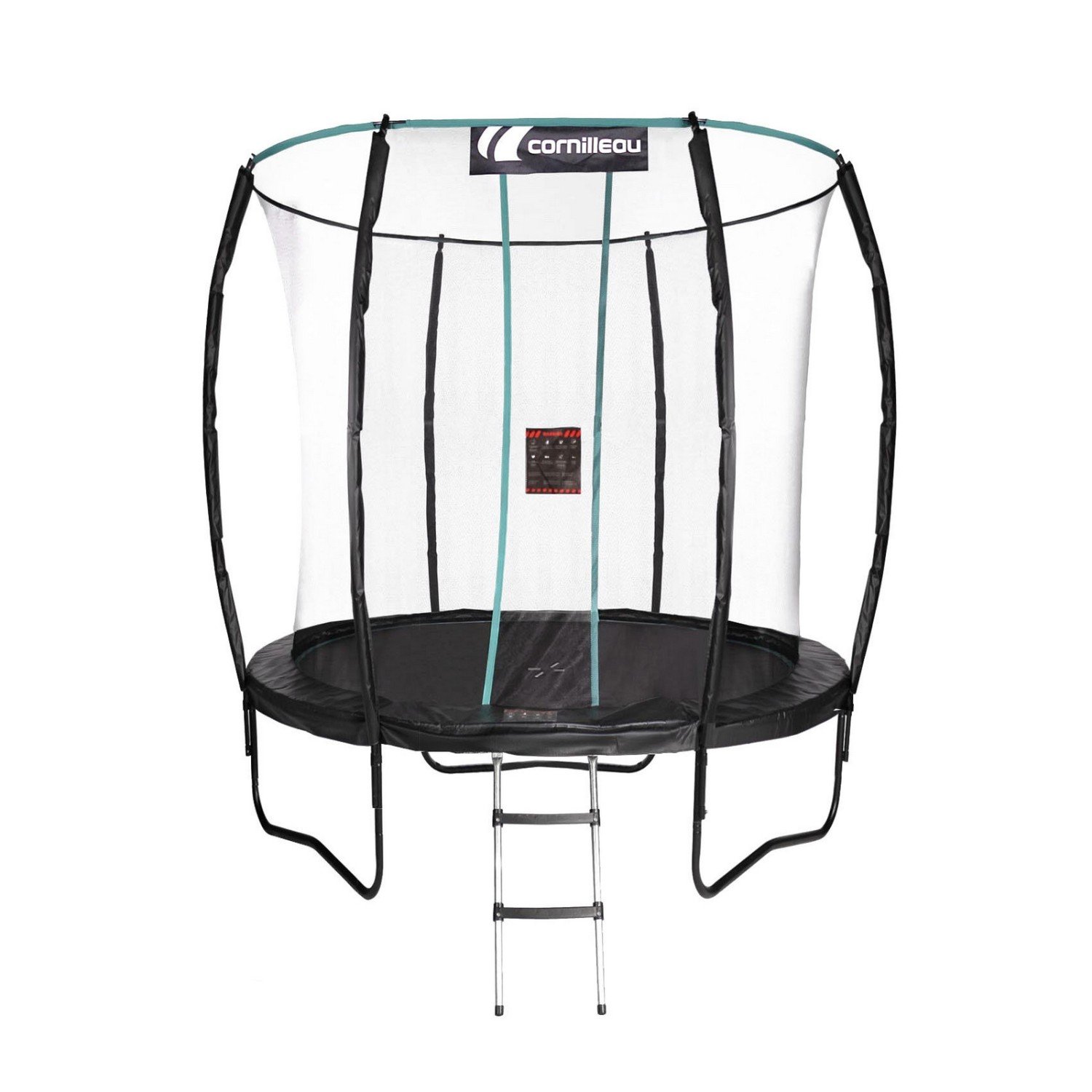 Trampolina ogrodowa Cornilleau Spring z siatką wewnętrzną 8 FT 244 cm