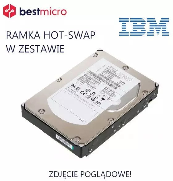 IBM DYSK HDD SAS 1.2TB 2.5" SFF-2 (AIX/Linux) - 00E8631 - Refabrykowany