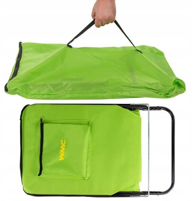 Leżak turystyczny składany