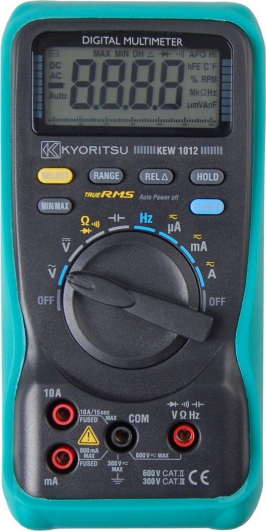 Kyoritsu Multimetr TRMS 600V AC/DC, LCD 6040max, BARGRAF KEW1012 KYORITSU